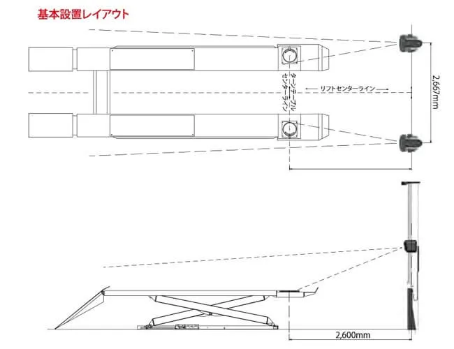 4輪アライメントテスター John Bean V3400